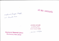 Photo only available in the library
